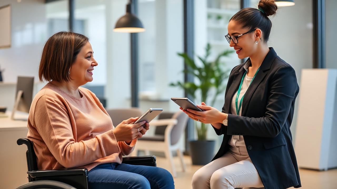 NDIS provider implementing digital lead generation strategies with participant-focused approach